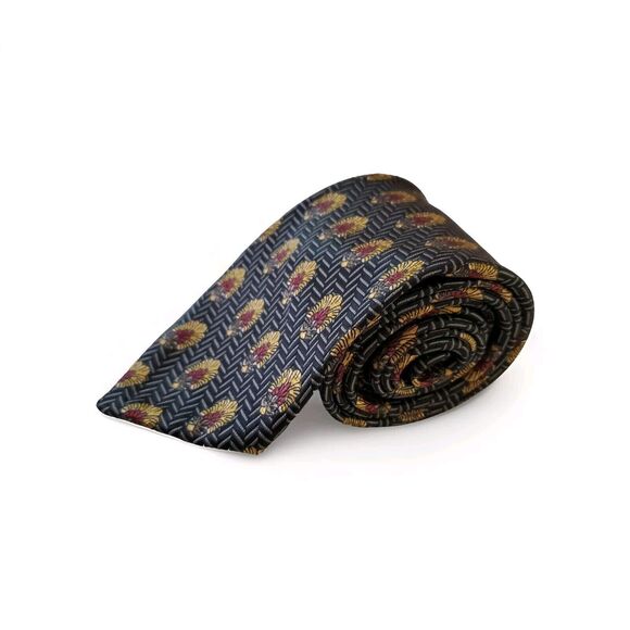 ROBERT TALBOTT SevenFold Silk Necktie Handmade Italian